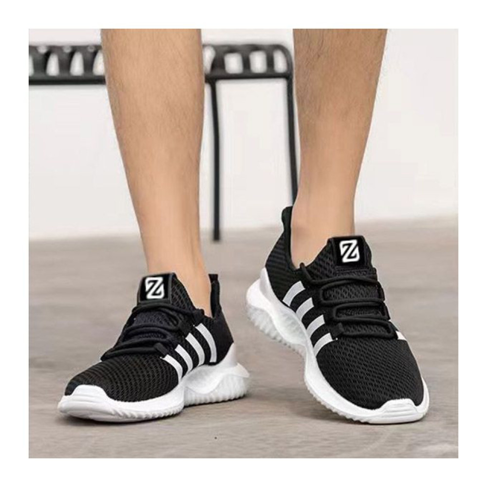 Men's Athletic Casual Shoes Fashion Sneakers Men's Sports Shoes - Black