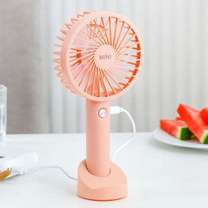 iYOWEI Rechargeable Table Hand Fan Mobile Phone Holder