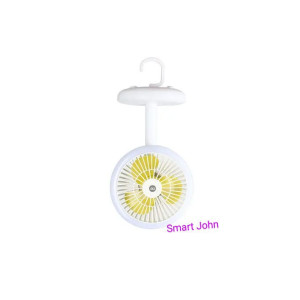 Dp Rechargeable Table Fan 4000mAh With LED LIGHT