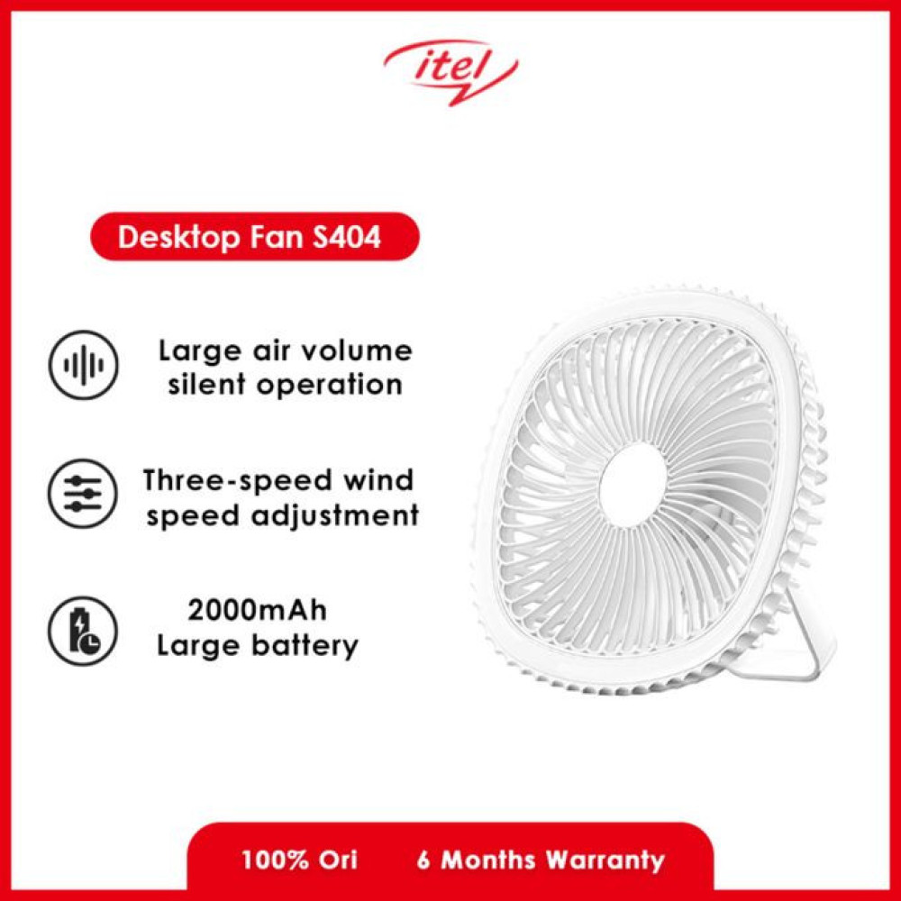 itel Portable USB Fan Table Fan