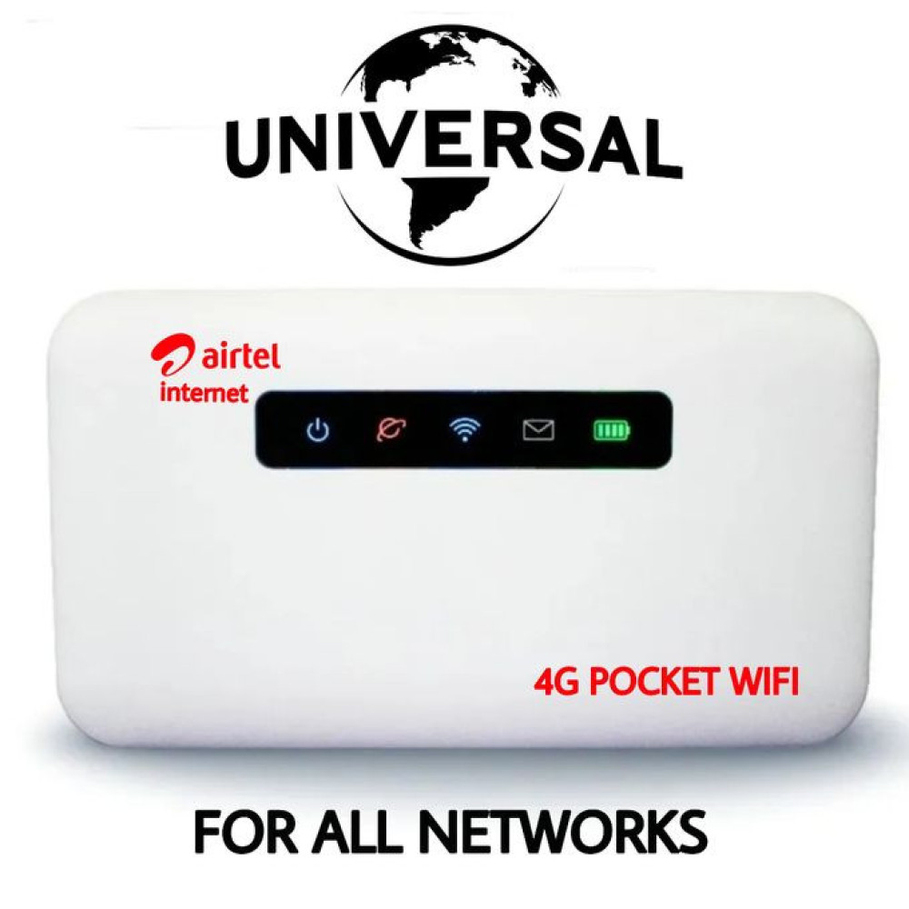 Mini Wifi Adapter Latest Unlocked Universal 4G LTE Pocket WiFi Hotspot With 150mbs Mifi Speed Download For All Networks (airtelunlocked)