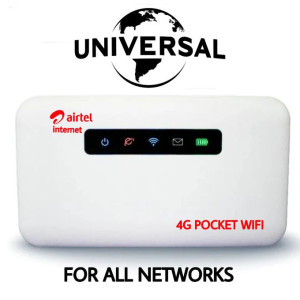 Mini Wifi Adapter Latest Unlocked Universal 4G LTE Pocket WiFi Hotspot With 150mbs Mifi Speed Download For All Networks (airtelunlocked)