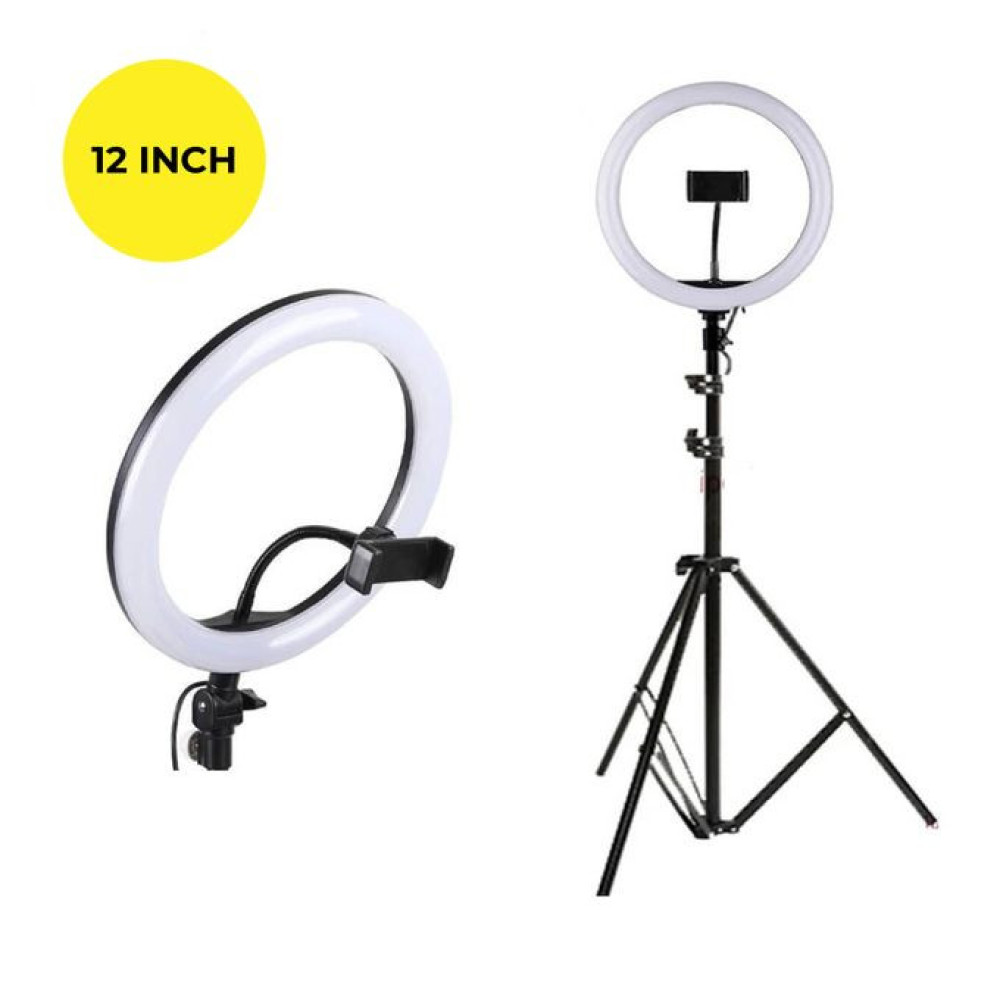 12'' Unique Selfie Ring Fill Led Light & Projection Stand