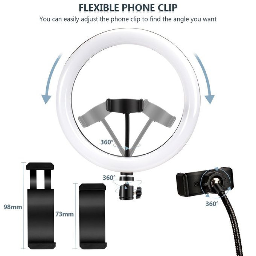 12'' Unique Selfie Ring Fill Led Light & Projection Stand