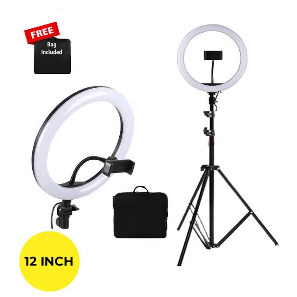 12'' Unique Selfie Ring Fill Led Light & Projection Stand