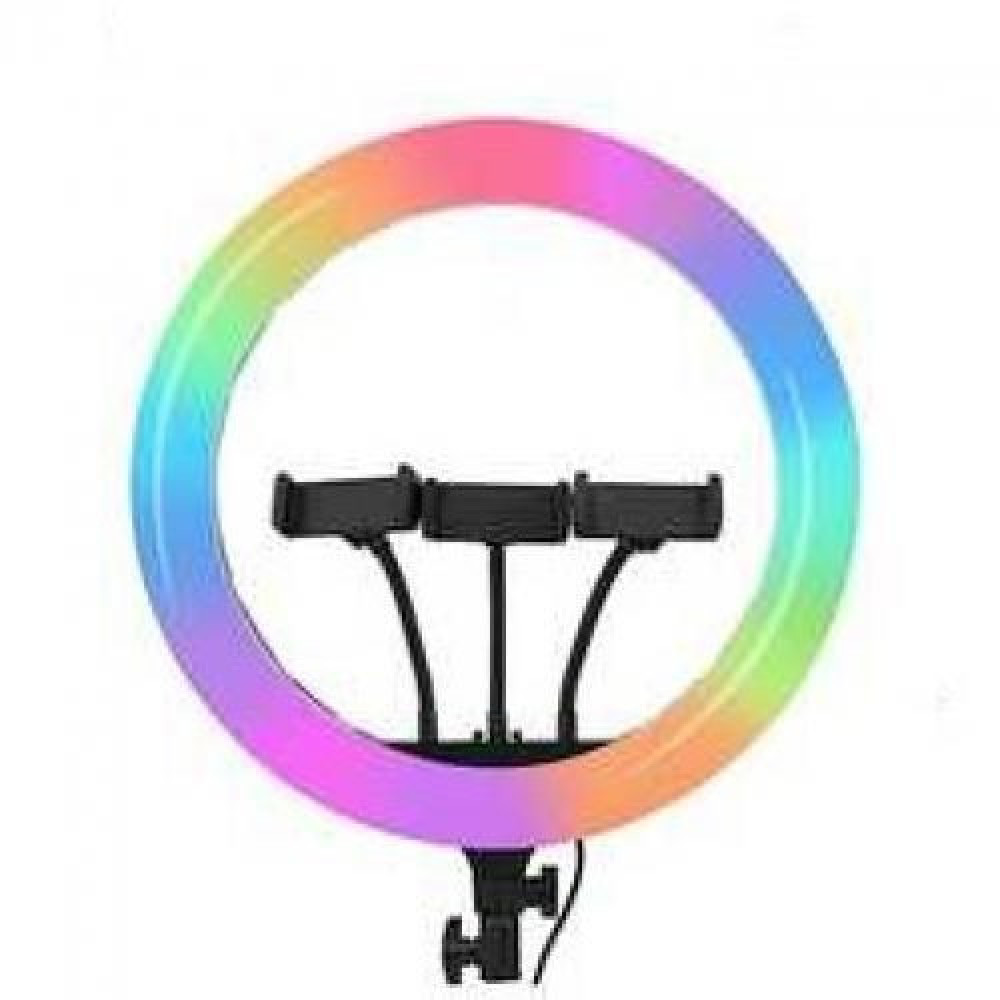 RGB 14 Inches Ring Light With Stand 35.5CM-Mult Colours