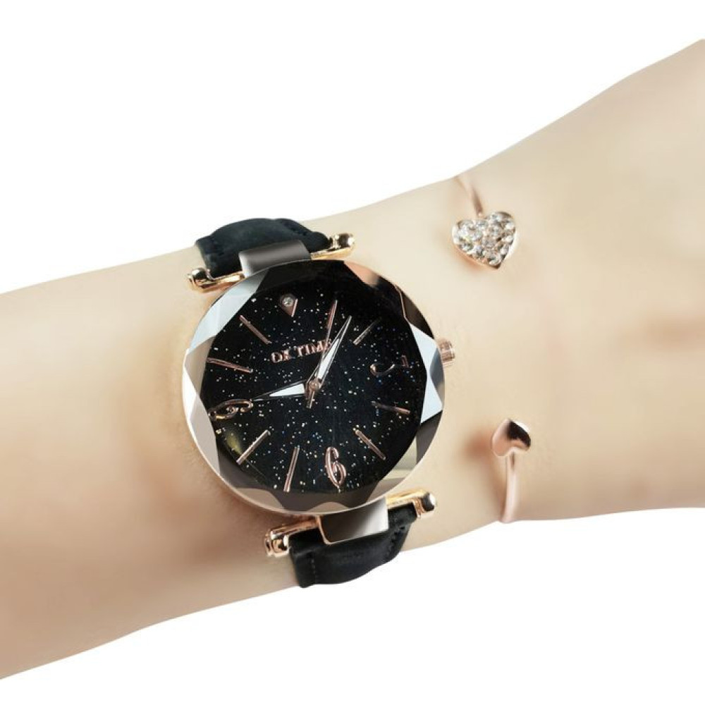 Women's Watch Set With Bracelet Fashion Luminous Hands Gear