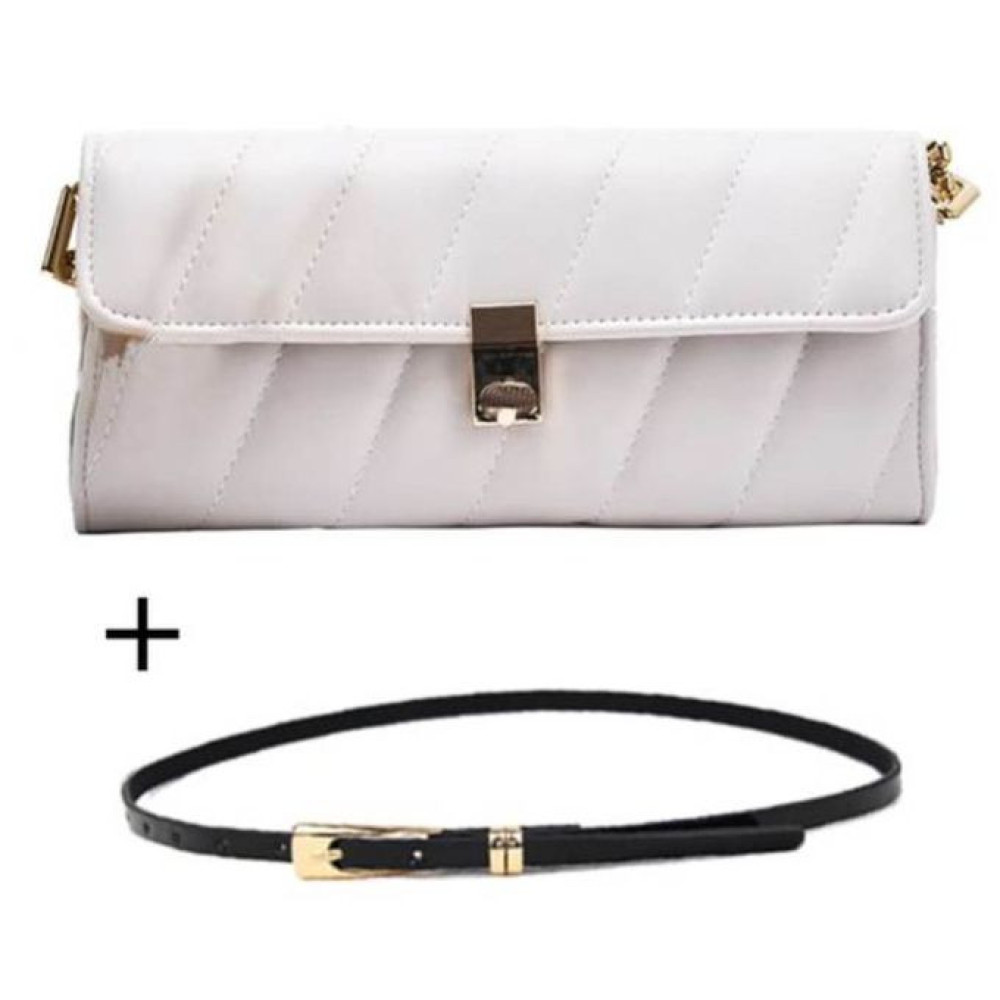 All-match Ladies' Small Crossbody Bag + Belt (gift)