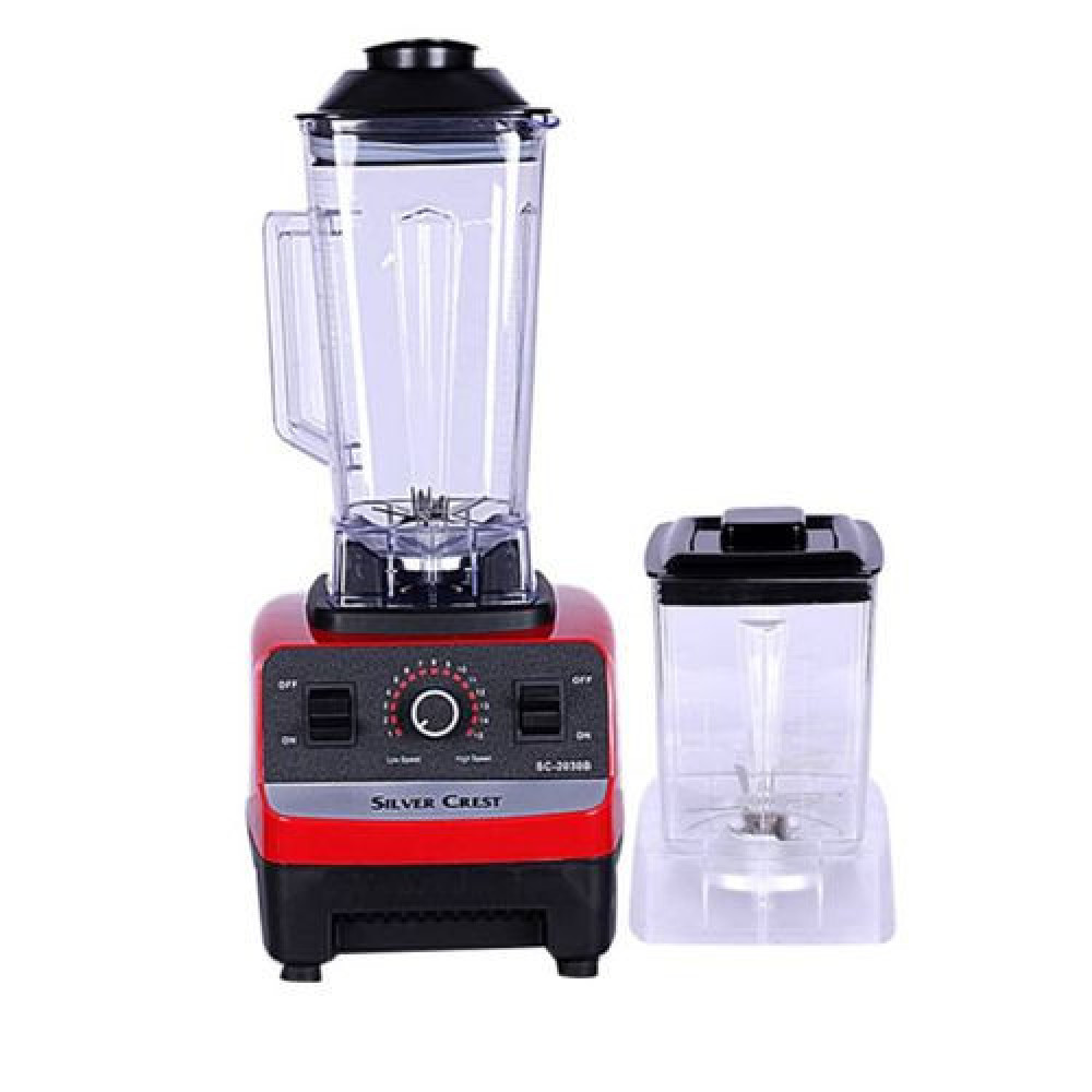 Silver Crest 2L Industrial 8500W Food Crusher Blender, 2 In 1 Jar(SCB-2030D)