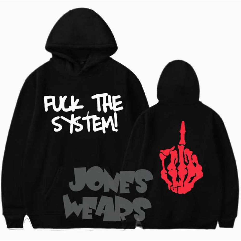 Jones Wears The System Quality Customized Hoodie