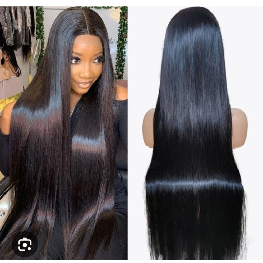 26" Bone Straight Wig With Kim K Closure (Smart)